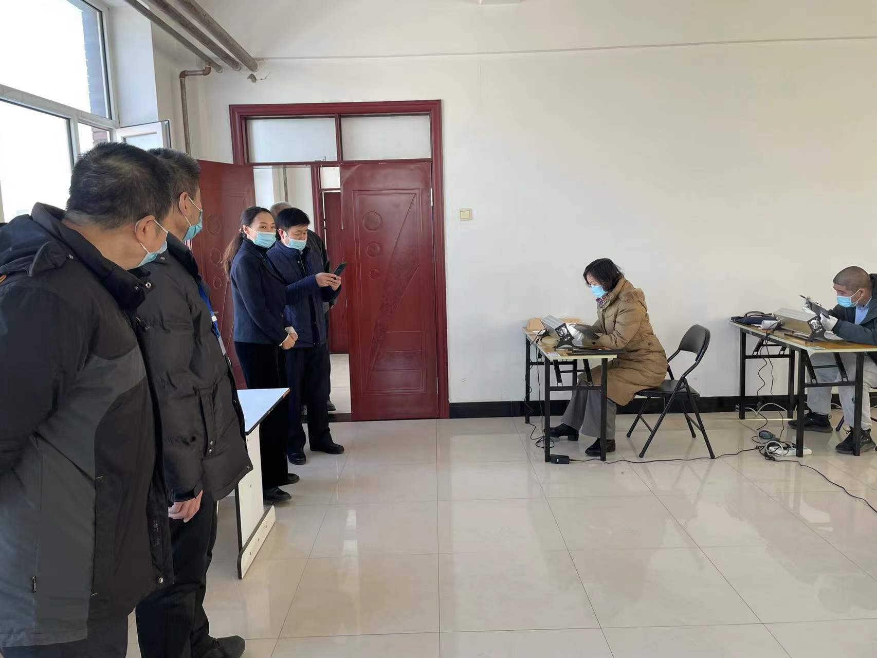 吉林省市场监督管理厅行政审批办领导视察无损检测考试现场